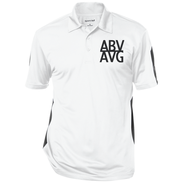 ABV AVG  Performance Textured Three-Button Polo