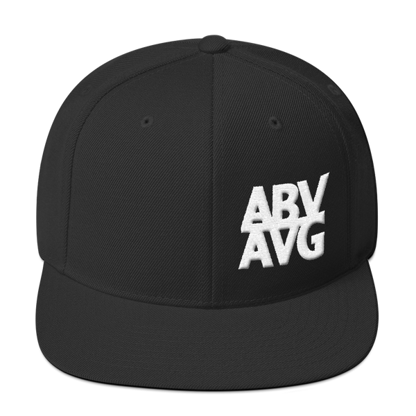 ABV AVG Co 3D Puff Snapback Hat